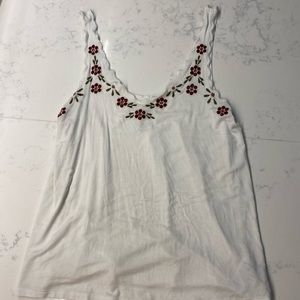 American eagle white tank